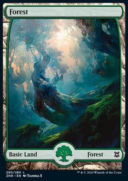 Forest (V.3) - Zendikar Rising (Land) [ZNR-280] - JotaCards - Tu Tienda de TCG