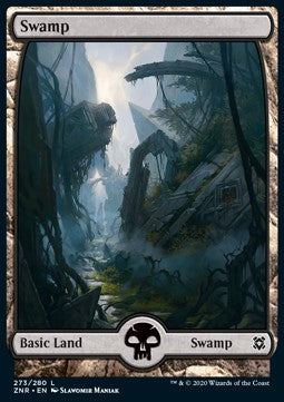 Swamp (V.2) - Zendikar Rising (Land) [ZNR-273] - JotaCards - Tu Tienda de TCG
