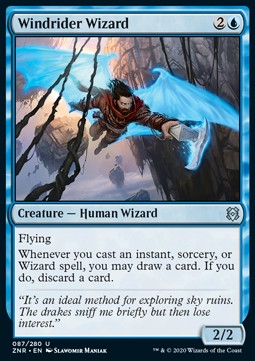Windrider Wizard - Zendikar Rising (Uncommon) [ZNR-87] - JotaCards - Tu Tienda de TCG