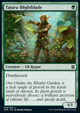 Tajuru Blightblade - Zendikar Rising (Common) [ZNR-208] - JotaCards - Tu Tienda de TCG