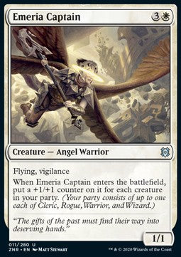 Emeria Captain - Zendikar Rising (Uncommon) [ZNR-11] - JotaCards - Tu Tienda de TCG