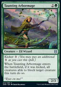 Taunting Arbormage - Zendikar Rising (Uncommon) [ZNR-212] - JotaCards - Tu Tienda de TCG