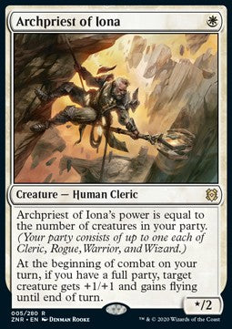 Archpriest of Iona - Zendikar Rising (Rare) [ZNR-5] - JotaCards - Tu Tienda de TCG