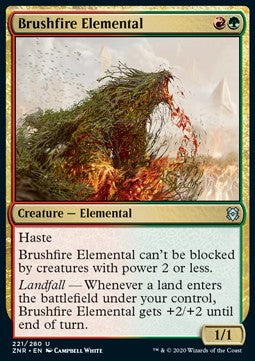 Brushfire Elemental - Zendikar Rising (Uncommon) [ZNR-221] - JotaCards - Tu Tienda de TCG