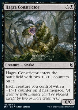 Hagra Constrictor - Zendikar Rising (Common) [ZNR-105] - JotaCards - Tu Tienda de TCG