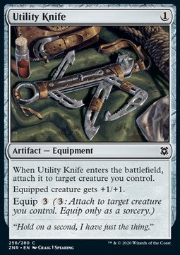 Utility Knife - Zendikar Rising (Common) [ZNR-256] - JotaCards - Tu Tienda de TCG