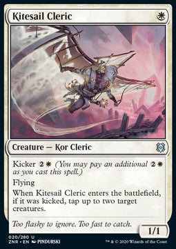 Kitesail Cleric - Zendikar Rising (Uncommon) [ZNR-20] - JotaCards - Tu Tienda de TCG