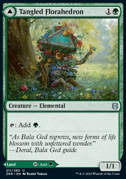 Tangled Florahedron // Tangled Vale - Zendikar Rising (Uncommon) [ZNR-211] - JotaCards - Tu Tienda de TCG