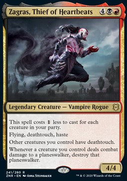 Zagras, Thief of Heartbeats - Zendikar Rising (Rare) [ZNR-241] - JotaCards - Tu Tienda de TCG