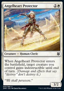 Angelheart Protector - Zendikar Rising (Common) [ZNR-3] - JotaCards - Tu Tienda de TCG