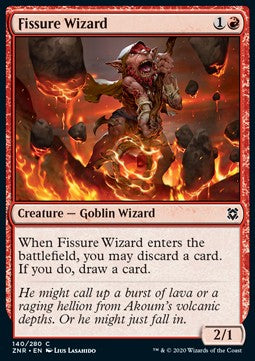 Fissure Wizard - Zendikar Rising (Common) [ZNR-140] - JotaCards - Tu Tienda de TCG
