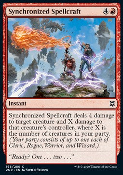 Synchronized Spellcraft - Zendikar Rising (Common) [ZNR-168] - JotaCards - Tu Tienda de TCG
