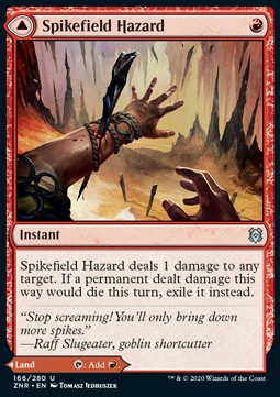 Spikefield Hazard // Spikefield Cave - Zendikar Rising (Uncommon) [ZNR-166] - JotaCards - Tu Tienda de TCG