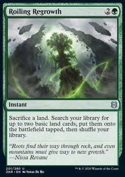 Roiling Regrowth - Zendikar Rising (Uncommon) [ZNR-201] - JotaCards - Tu Tienda de TCG