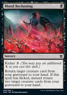 Blood Beckoning - Zendikar Rising (Common) [ZNR-92] - JotaCards - Tu Tienda de TCG