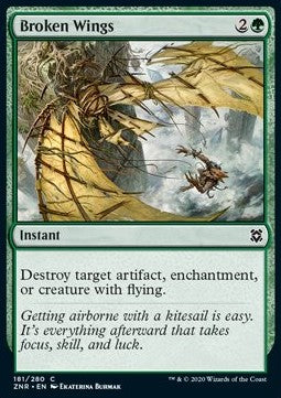 Broken Wings - Zendikar Rising (Common) [ZNR-181] - JotaCards - Tu Tienda de TCG