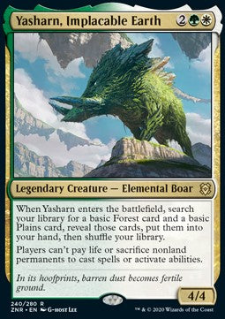 Yasharn, Implacable Earth - Zendikar Rising (Rare) [ZNR-240] - JotaCards - Tu Tienda de TCG