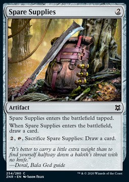 Spare Supplies - Zendikar Rising (Common) [ZNR-254] - JotaCards - Tu Tienda de TCG