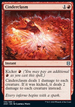 Cinderclasm - Zendikar Rising (Uncommon) [ZNR-136] - JotaCards - Tu Tienda de TCG