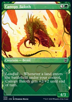 Canopy Baloth - Zendikar Rising: Extras (Common) [XZNR-304] - JotaCards - Tu Tienda de TCG
