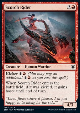 Scorch Rider - Zendikar Rising (Common) [ZNR-158] - JotaCards - Tu Tienda de TCG