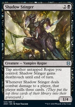 Shadow Stinger - Zendikar Rising (Uncommon) [ZNR-123] - JotaCards - Tu Tienda de TCG