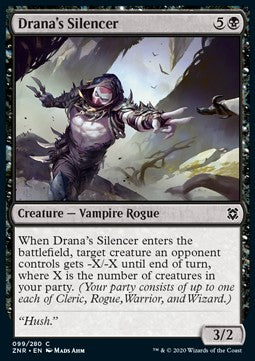 Drana's Silencer - Zendikar Rising (Common) [ZNR-99] - JotaCards - Tu Tienda de TCG