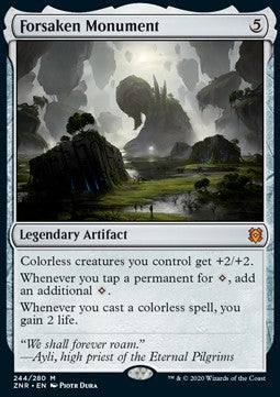 Forsaken Monument - Zendikar Rising (Mythic) [ZNR-244] - JotaCards - Tu Tienda de TCG