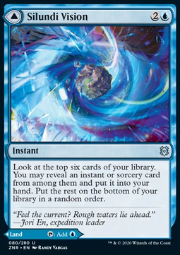 Silundi Vision // Silundi Isle - Zendikar Rising (Uncommon) [ZNR-80] - JotaCards - Tu Tienda de TCG