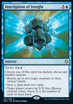Inscription of Insight - Zendikar Rising (Rare) [ZNR-61] - JotaCards - Tu Tienda de TCG