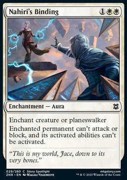Nahiri's Binding - Zendikar Rising (Common) [ZNR-29] - JotaCards - Tu Tienda de TCG