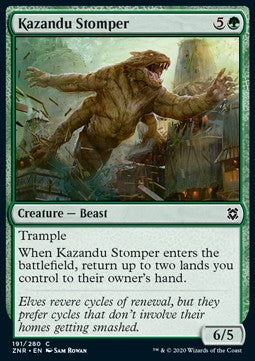 Kazandu Stomper - Zendikar Rising (Common) [ZNR-191] - JotaCards - Tu Tienda de TCG
