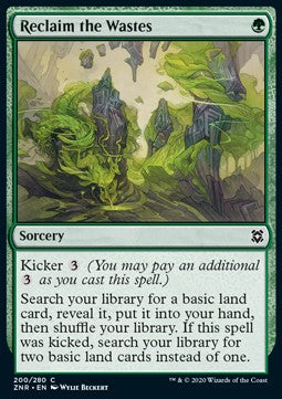 Reclaim the Wastes - Zendikar Rising (Common) [ZNR-200] - JotaCards - Tu Tienda de TCG