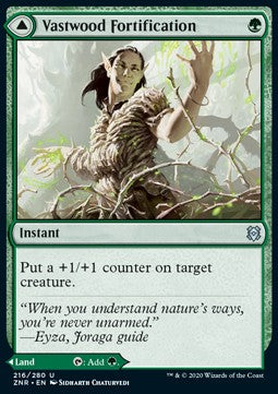 Vastwood Fortification // Vastwood Thicket - Zendikar Rising (Uncommon) [ZNR-216] - JotaCards - Tu Tienda de TCG