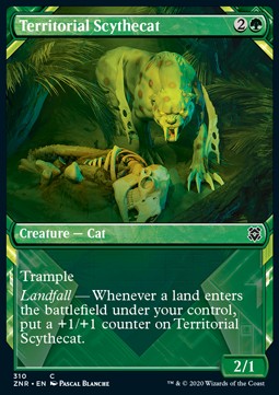 Territorial Scythecat - Zendikar Rising: Extras (Common) [XZNR-310] - JotaCards - Tu Tienda de TCG