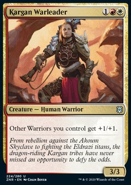 Kargan Warleader - Zendikar Rising (Uncommon) [ZNR-224] - JotaCards - Tu Tienda de TCG