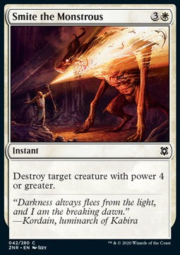 Smite the Monstrous - Zendikar Rising (Common) [ZNR-42] - JotaCards - Tu Tienda de TCG
