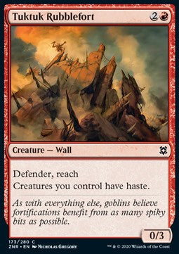 Tuktuk Rubblefort - Zendikar Rising (Common) [ZNR-173] - JotaCards - Tu Tienda de TCG