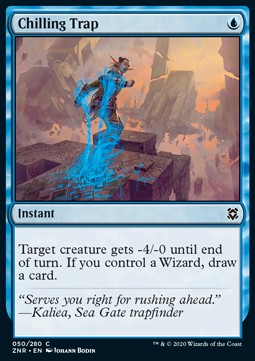 Chilling Trap - Zendikar Rising (Common) [ZNR-50] - JotaCards - Tu Tienda de TCG