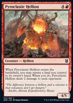 Pyroclastic Hellion - Zendikar Rising (Common) [ZNR-152] - JotaCards - Tu Tienda de TCG