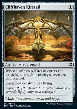 Cliffhaven Kitesail - Zendikar Rising (Common) [ZNR-243] - JotaCards - Tu Tienda de TCG