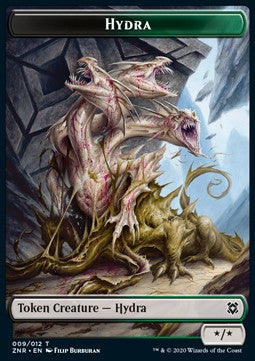 Hydra Token (Black and Green */*) - Zendikar Rising: Extras (Token) [XZNR-T09] - JotaCards - Tu Tienda de TCG