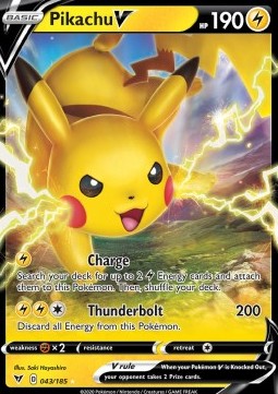 Pikachu V - Vivid Voltage (Ultra Rare) [VIV-43] - JotaCards - Tu Tienda de TCG