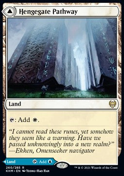Hengegate Pathway // Mistgate Pathway - Kaldheim (Rare) [KHM-260] - JotaCards - Tu Tienda de TCG
