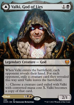 Valki, God of Lies // Tibalt, Cosmic Impostor (V.1) - Kaldheim: Extras (Mythic) [XKHM-286] - JotaCards - Tu Tienda de TCG