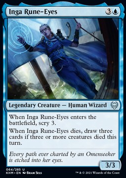 Inga Rune-Eyes - Kaldheim (Uncommon) [KHM-64] - JotaCards - Tu Tienda de TCG