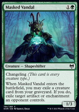 Masked Vandal - Kaldheim (Common) [KHM-184] - JotaCards - Tu Tienda de TCG