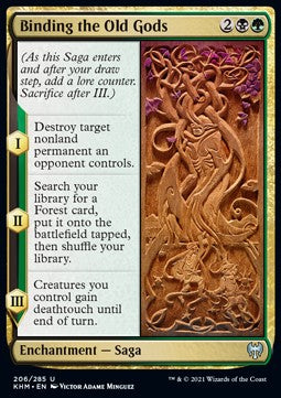 Binding the Old Gods - Kaldheim (Uncommon) [KHM-206] - JotaCards - Tu Tienda de TCG