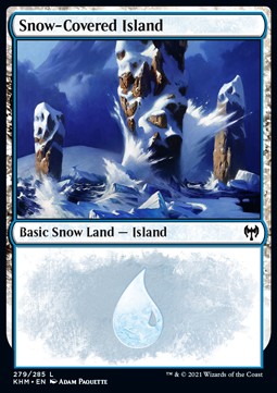 Snow-Covered Island (V.2) - Kaldheim (Land) [KHM-279] - JotaCards - Tu Tienda de TCG