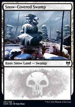 Snow-Covered Swamp (V.2) - Kaldheim (Land) [KHM-281] - JotaCards - Tu Tienda de TCG